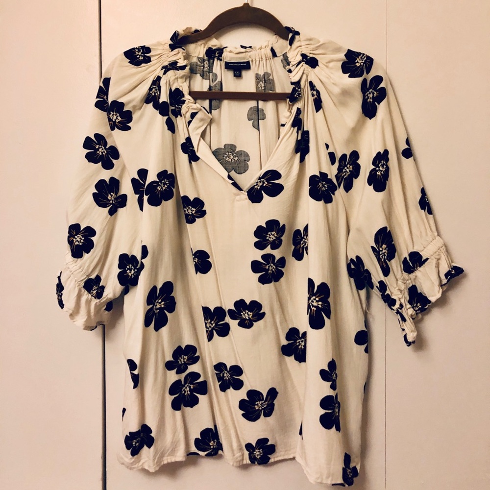 Who What Wear Floral Top